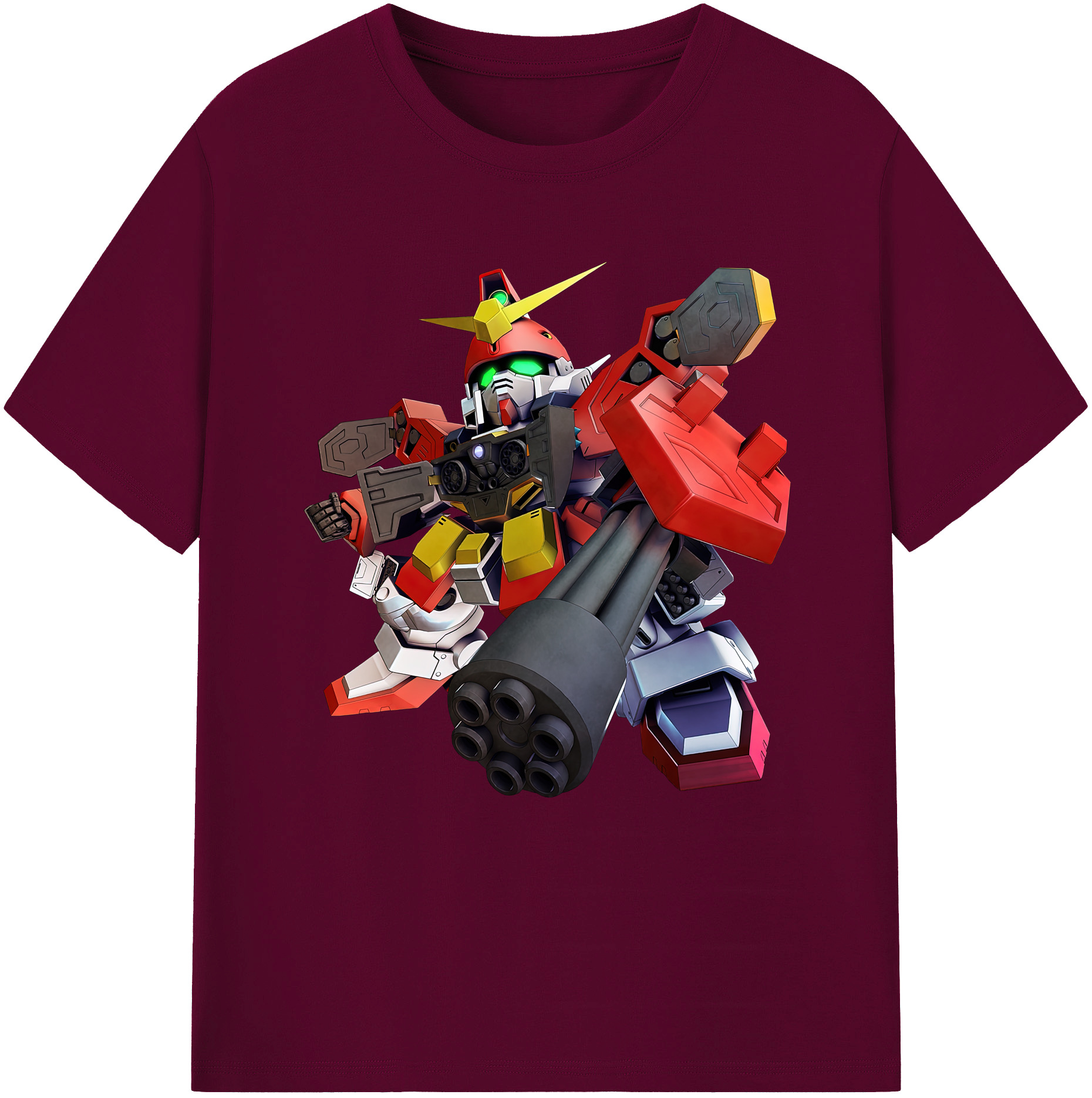（画像用） 機動戦士ガンダム Mobile Suit Gundam レディースカジュアルプリントTシャツ（綿100％）